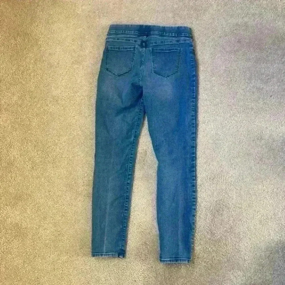Old navy super skinny high rise blue jeans in size 8 - Picture 4 of 7